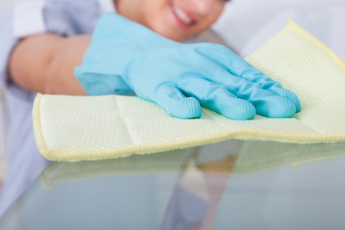 Commercial carpet cleaning for a BR1 office space