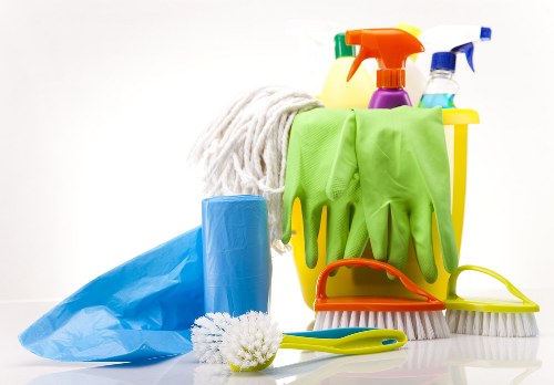 House cleaning appointment preparation for a BR1 property