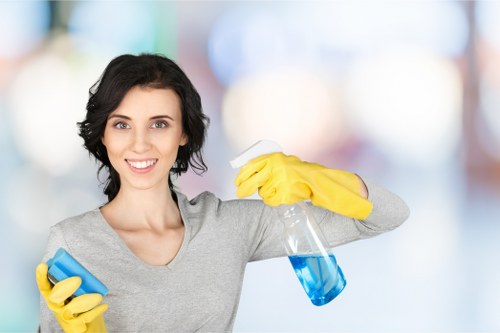 Professional deep cleaning service in a BR1 home kitchen
