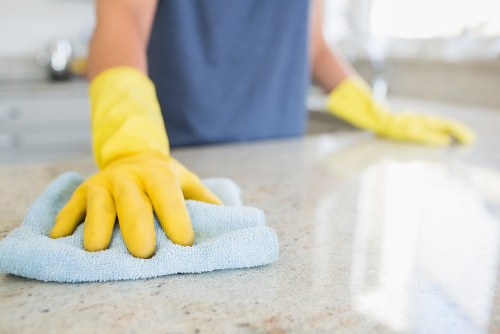 Commercial regular cleaning service for a BR1 business premises