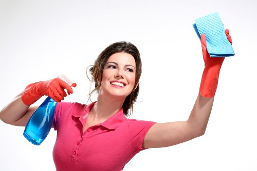 Inspection of a cleaned carpet during a complaints assessment